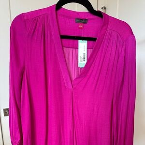 Vince Camuto Blouse NWT - fuchsia / hot pink Women's L